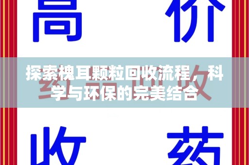 聊城探索槐耳颗粒回收流程，科学与环保的完美结合